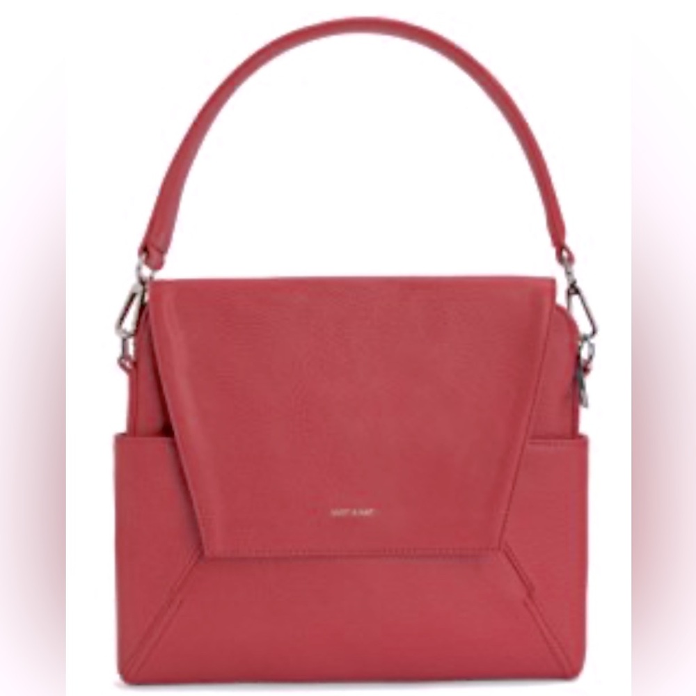 Matt & Nat Minka Dwell Ruby Handbag, Red, Medium